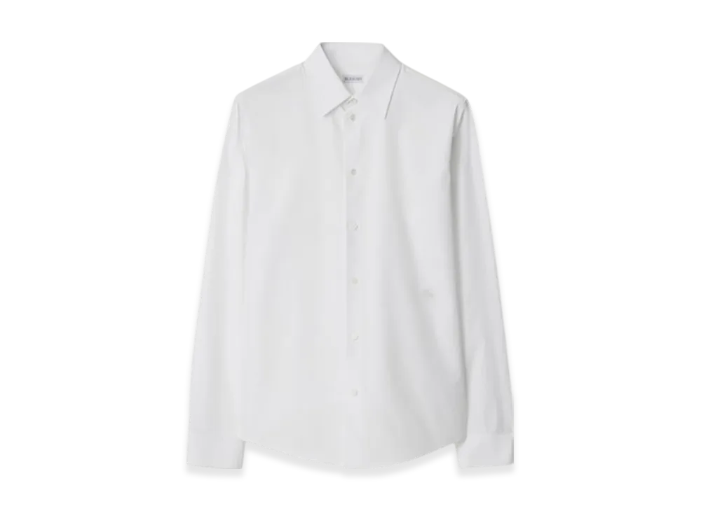 Burberry Cotton Formal Shirt "White"