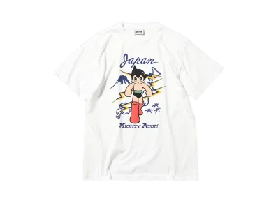 ATOM x HOME GAME SOUVENIR TEE "WHITE"