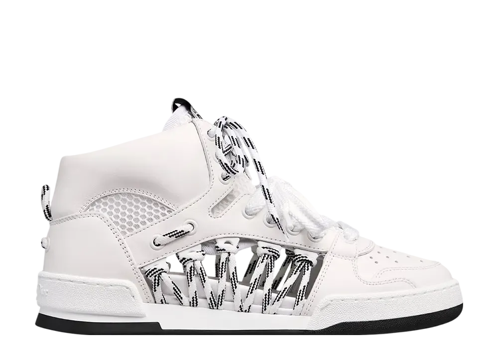 Dior Women's First High Top Sneaker Calfskin "White"