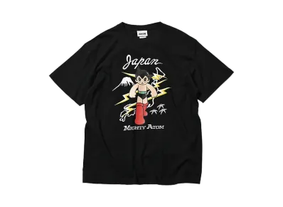 ATOM x HOME GAME SOUVENIR TEE "BLACK"
