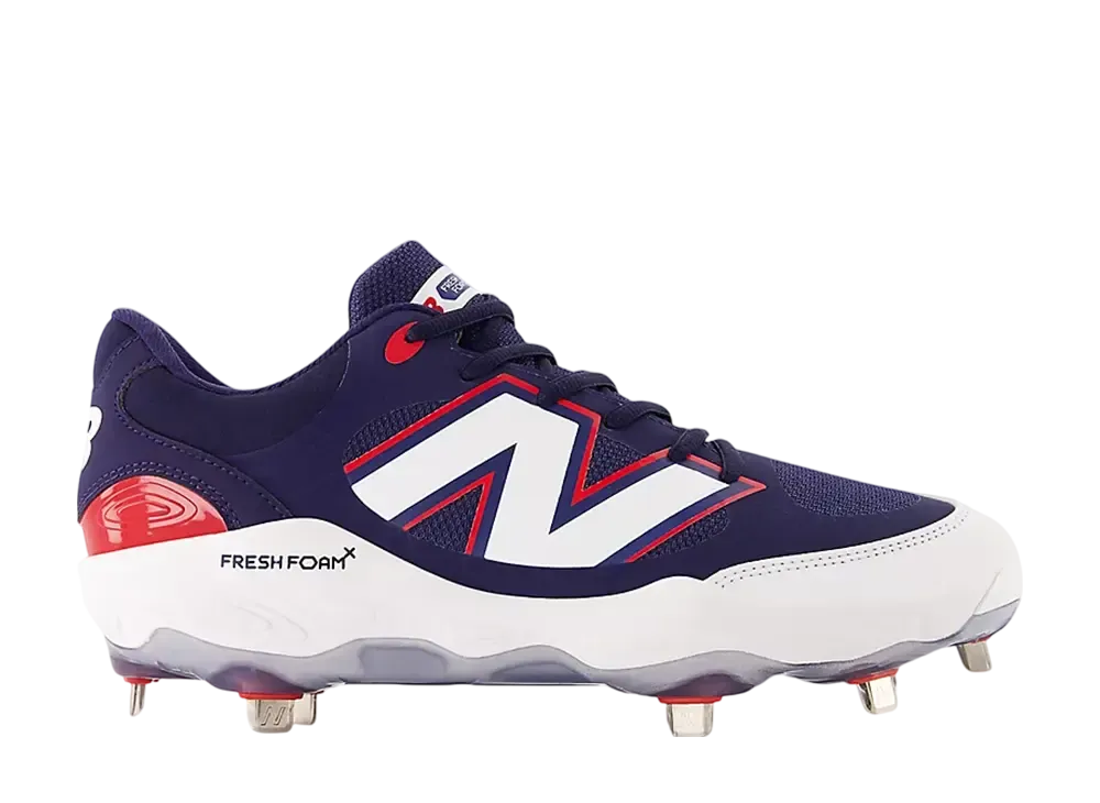 ニューバランス フレッシュフォームX 3000V7 "ホワイト/チームレッド/チームネイビー"