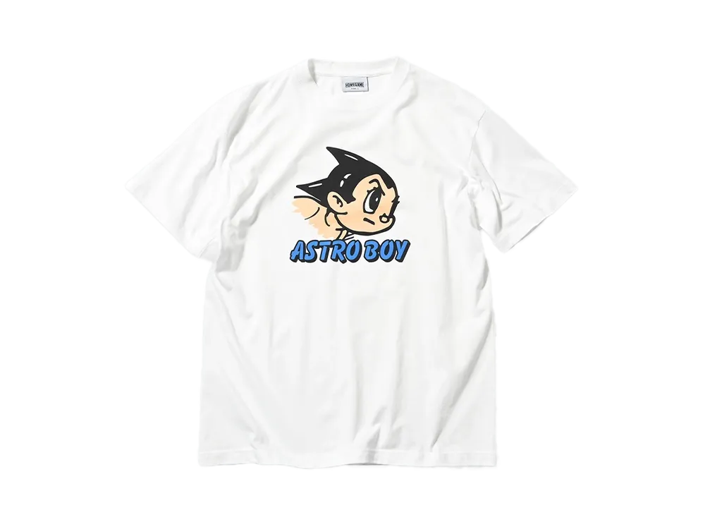 ATOM x HOME GAME HEAD LOGO TEE "WHITE"
