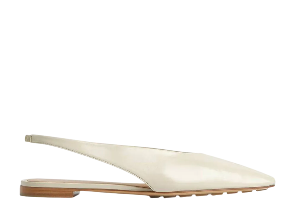 ボッテガヴェネタ ウィメンズ ソフィア スリング バック バレリーナ "シーソルト"