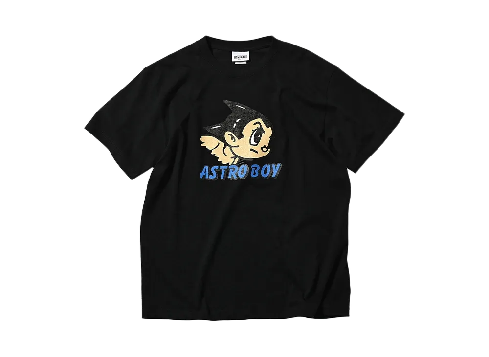 ATOM x HOME GAME HEAD LOGO TEE "BLACK"