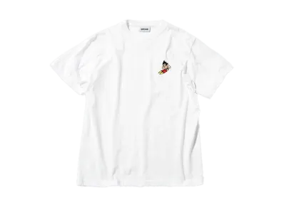 ATOM x HOME GAME EMBROIDERED TEE "WHITE"