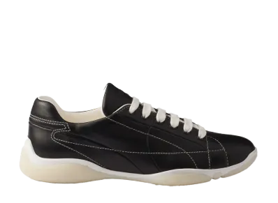 PRADA Nappa Leather Sneakers "Black"
