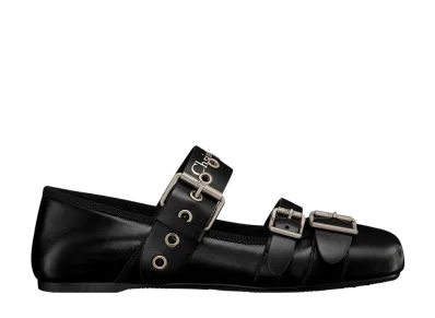 Dior Women's Punk Ballerina Calfskin "Black"