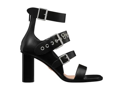 Dior Women's Punk Heel Sandal Calfskin "Black"