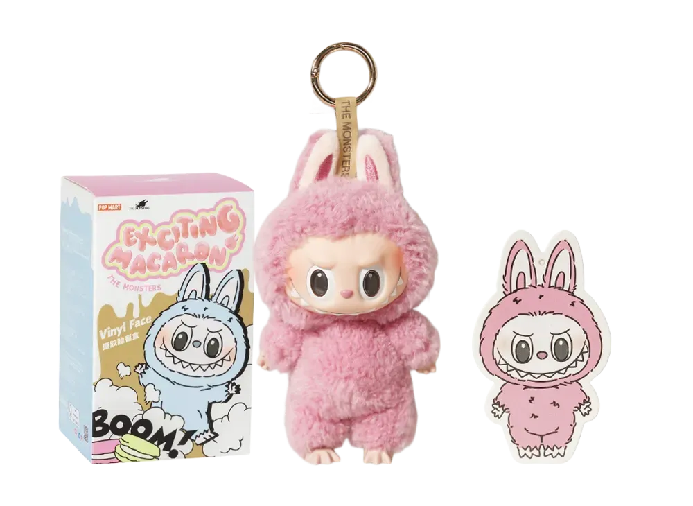 ポップマートExciting Macaron ライチベリー確認済み未開封 ポップマート ザ モンスターズ (ラブブ) エキサイティング