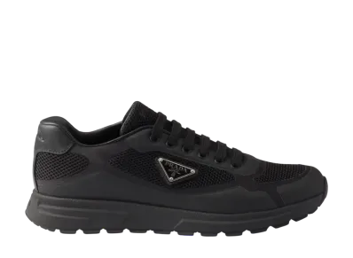 PRADA Prax 2.0 Fabric Sneakers "Black"