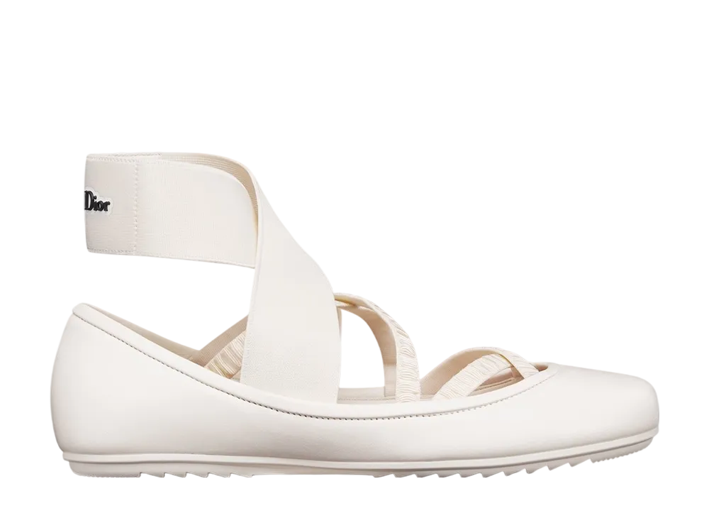 Dior Women's Shade Ballerina Lambskin & Elastic Straps