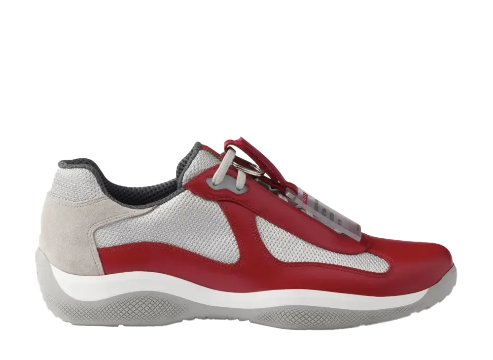 プラダ アメリカズカップ オリジナルスニーカー "レッド"