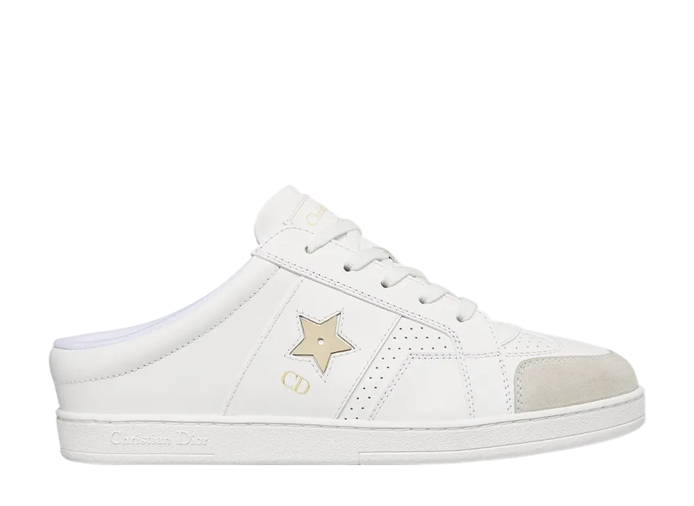 ディオール ウィメンズ スター スニーカー カーフスキン & スウェードカーフスキン "ホワイト"