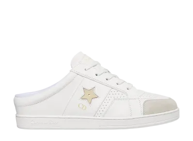Dior Women's Star Sneaker Calfskin & Suede Calfskin "White"