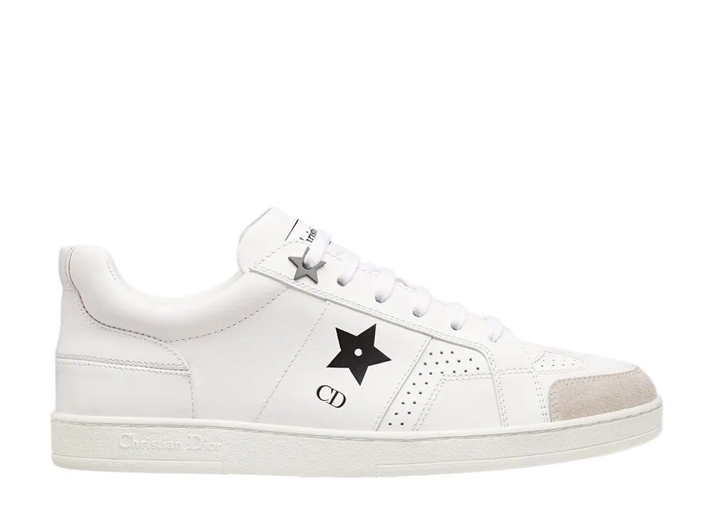 ディオール ウィメンズ スター スニーカー カーフスキン & スウェードカーフスキン "ホワイト"