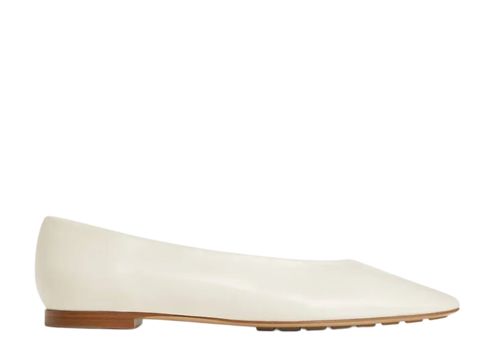 ボッテガヴェネタ ウィメンズ ソフィア バレリーナ "シーソルト"