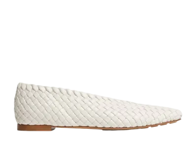 Bottega Veneta Women's Sofia Ballerina "White"
