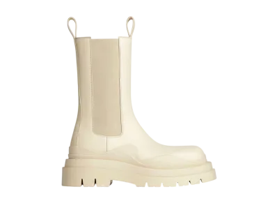Bottega Veneta Women's Tire Chelsea Boot "Sea Salt"