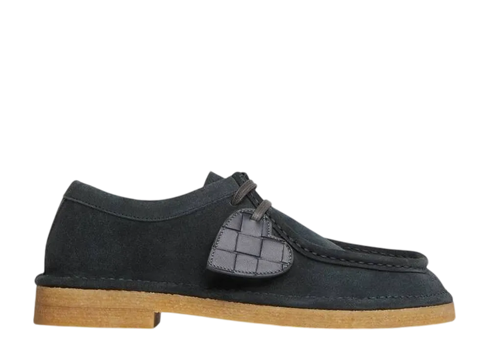 Bottega Veneta Women's Daddy Lace Up Shoe "Ardoise"