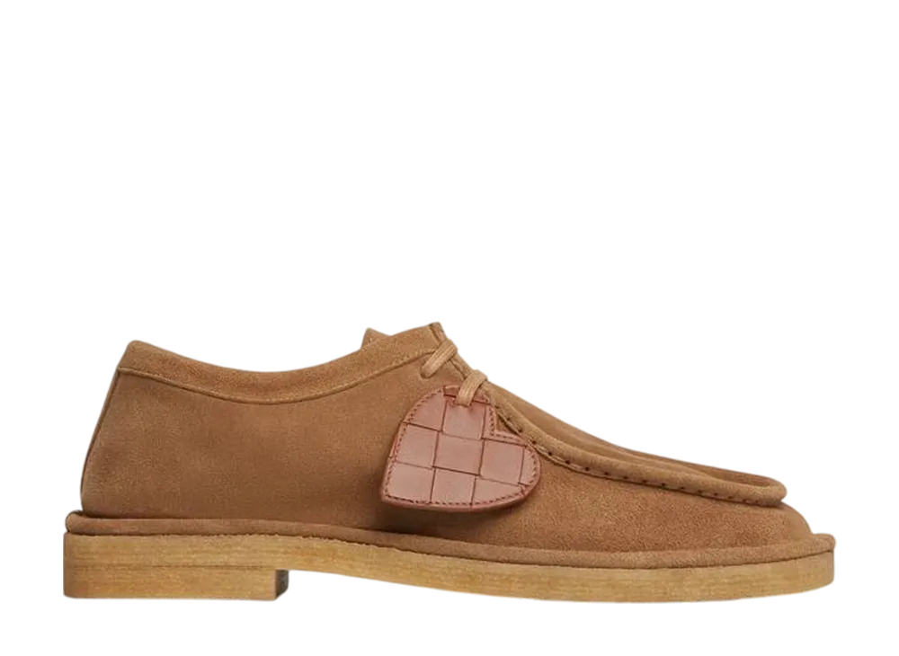 Bottega Veneta Women's Daddy Lace Up Shoe "Caramel"