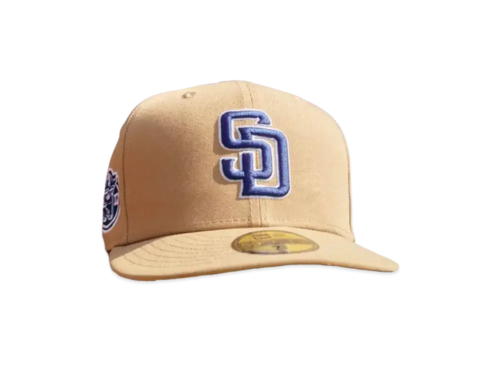 NEW ERA x THE CAP 'Emperor Shrine' 59Fifty San Diego Padres "Beige"