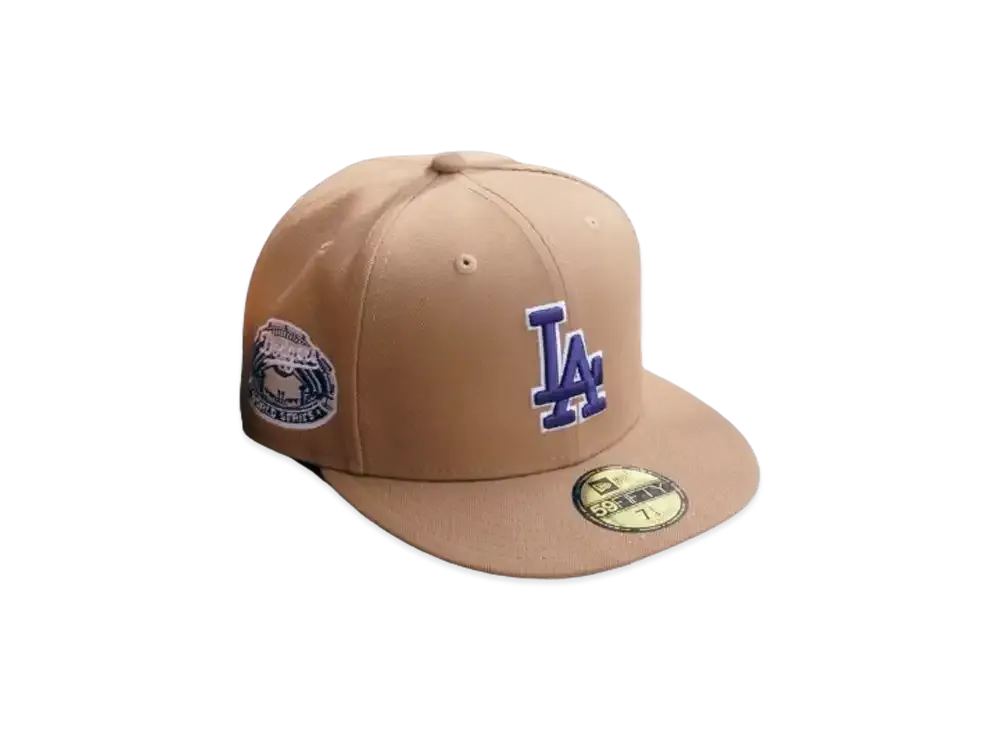 NEW ERA x THE CAP 'Emperor Shrine' 59Fifty Los Angeles Dodgers "Beige"