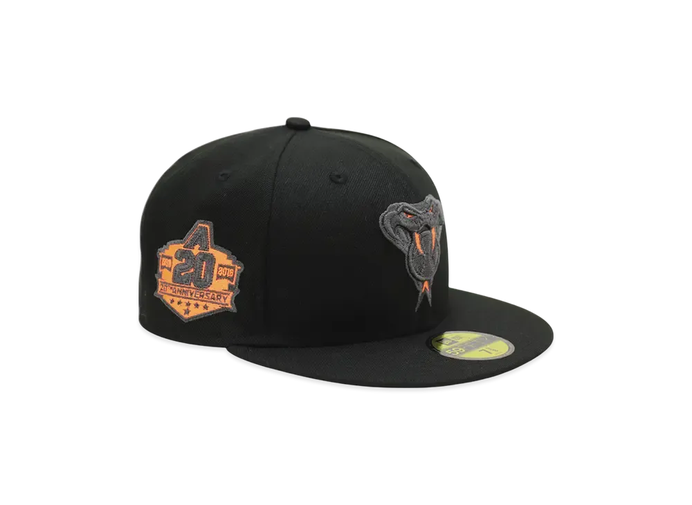 NEW ERA x THE CAP 'WASTELAND PHARAOH' 59Fifty Arizona Diamondbacks "Black"