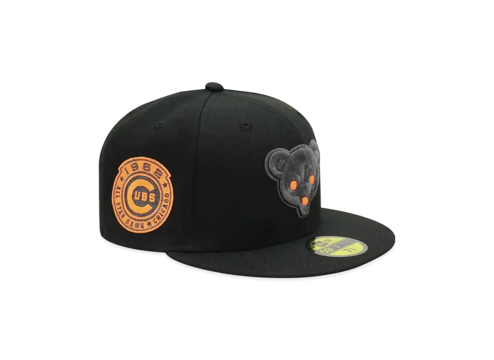 NEW ERA x THE CAP 'WASTELAND PHARAOH' 59Fifty Chicago Cubs "Black"