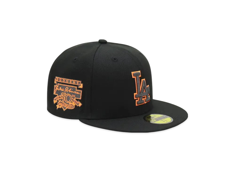 NEW ERA x THE CAP 'WASTELAND PHARAOH' 59Fifty Los Angeles Dodgers "Black"
