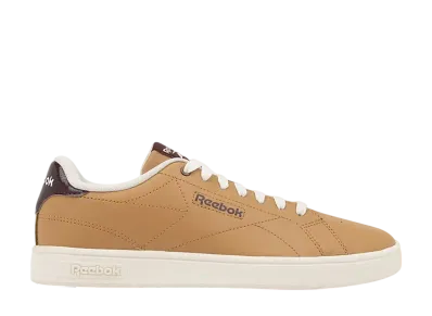 Reebok Court Clean "Camel/Black Cherry"