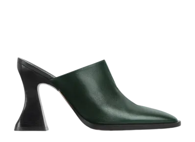 Bottega Veneta Women's Cha Cha Mule "Dark Green"