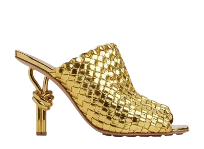 Bottega Veneta Women's Knot Mule "Gold"