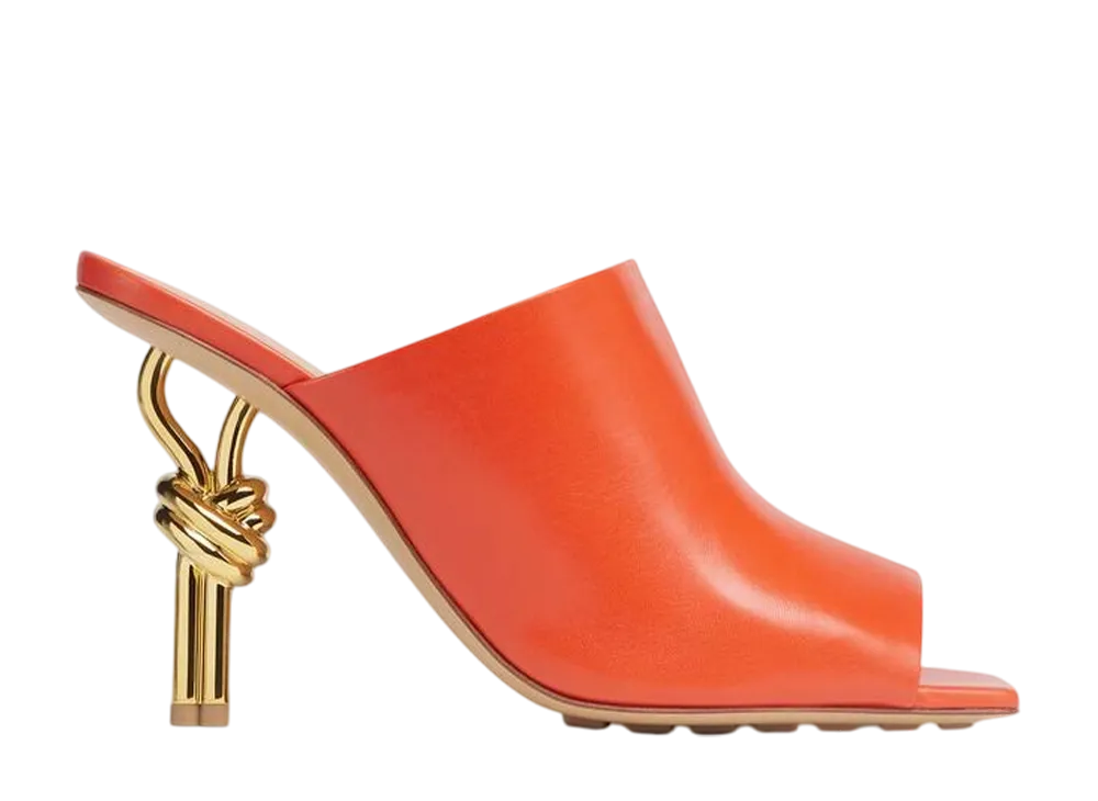 ボッテガヴェネタ ウィメンズ ノット サンダル "ニューオレンジ"