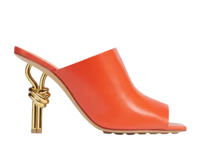 Bottega Veneta Women's Knot Sandal "New Orange"