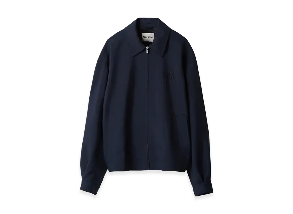 MIU MIU Women's Poplin Shirt "Periwinkle Blue"