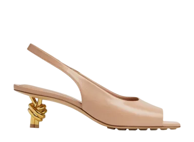 Bottega Veneta Women's Knot Sandal "Cipria"