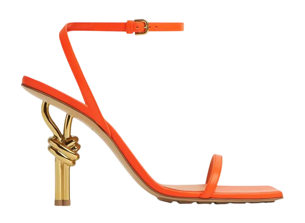 ボッテガヴェネタ ウィメンズ ノット サンダル "ニューオレンジ"