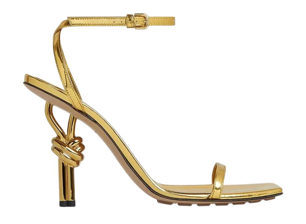 ボッテガヴェネタ ウィメンズ ノット サンダル "ゴールド"