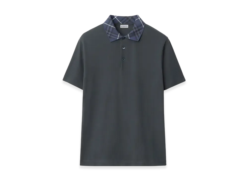 Burberry Cotton Polo Shirt "Magnet"