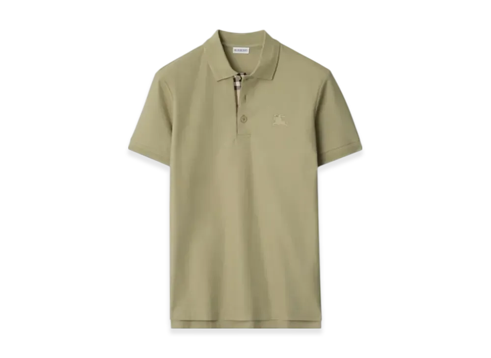 Burberry Cotton Polo Shirt "Skylark"