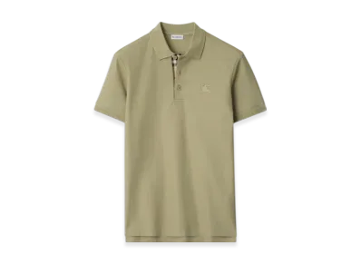 Burberry Cotton Polo Shirt "Skylark"