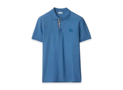 Burberry Cotton Polo Shirt "Pool"