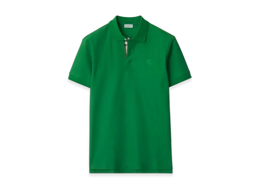 Burberry Cotton Polo Shirt "Leaf"