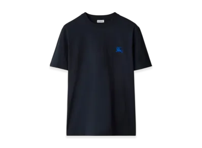 Burberry Cotton T-shirt "Navy"
