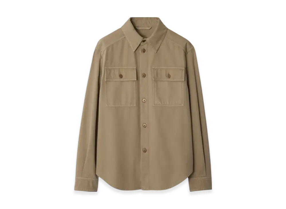 Burberry Cotton Overshirt "Quill"
