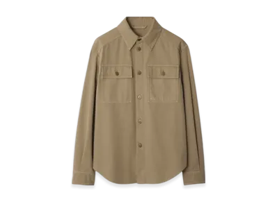 Burberry Cotton Overshirt "Quill"