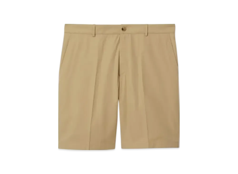 Burberry Cotton Shorts "Flax"