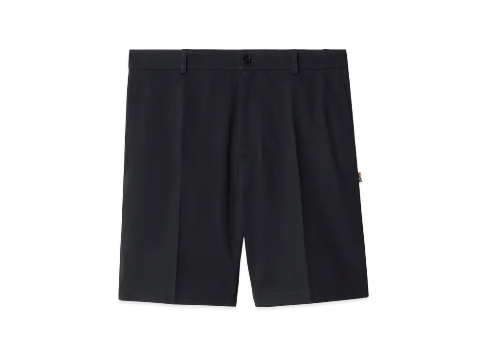 Burberry Cotton Shorts "Navy"