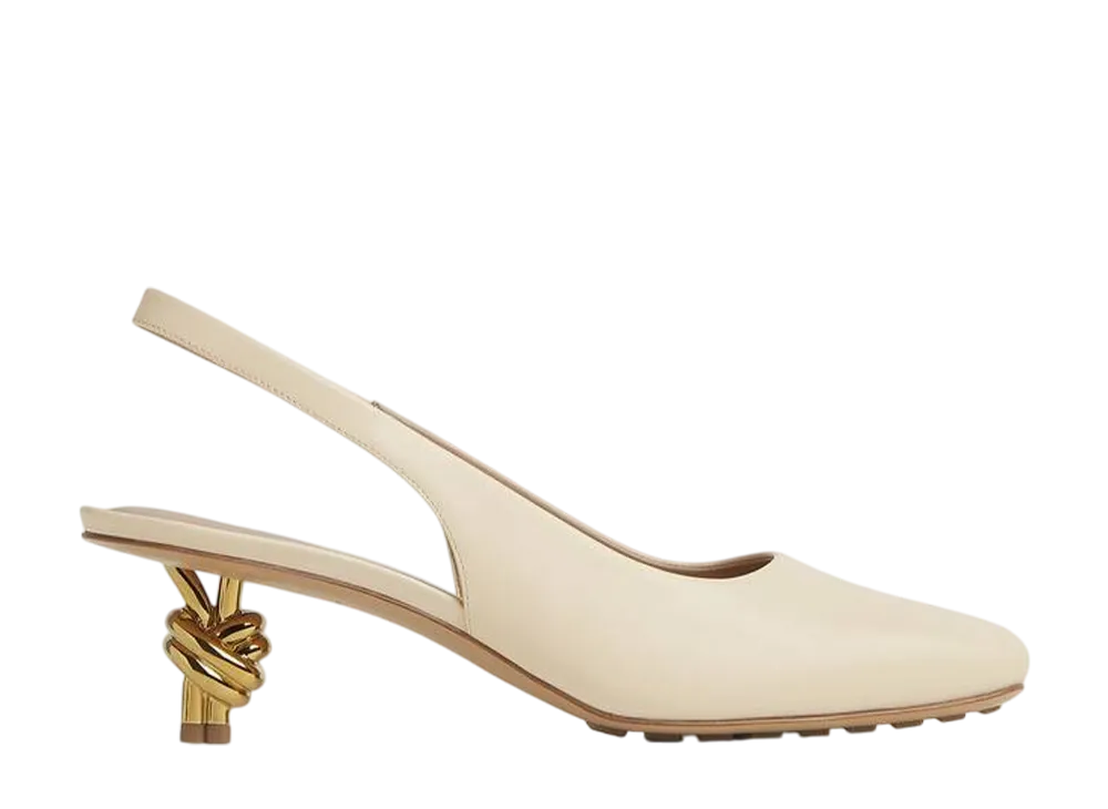 ボッテガヴェネタ ウィメンズ ノット パンプス "シーソルト"