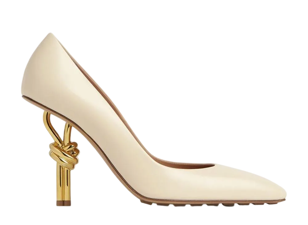 ボッテガヴェネタ ウィメンズ ノット パンプス "シーソルト"